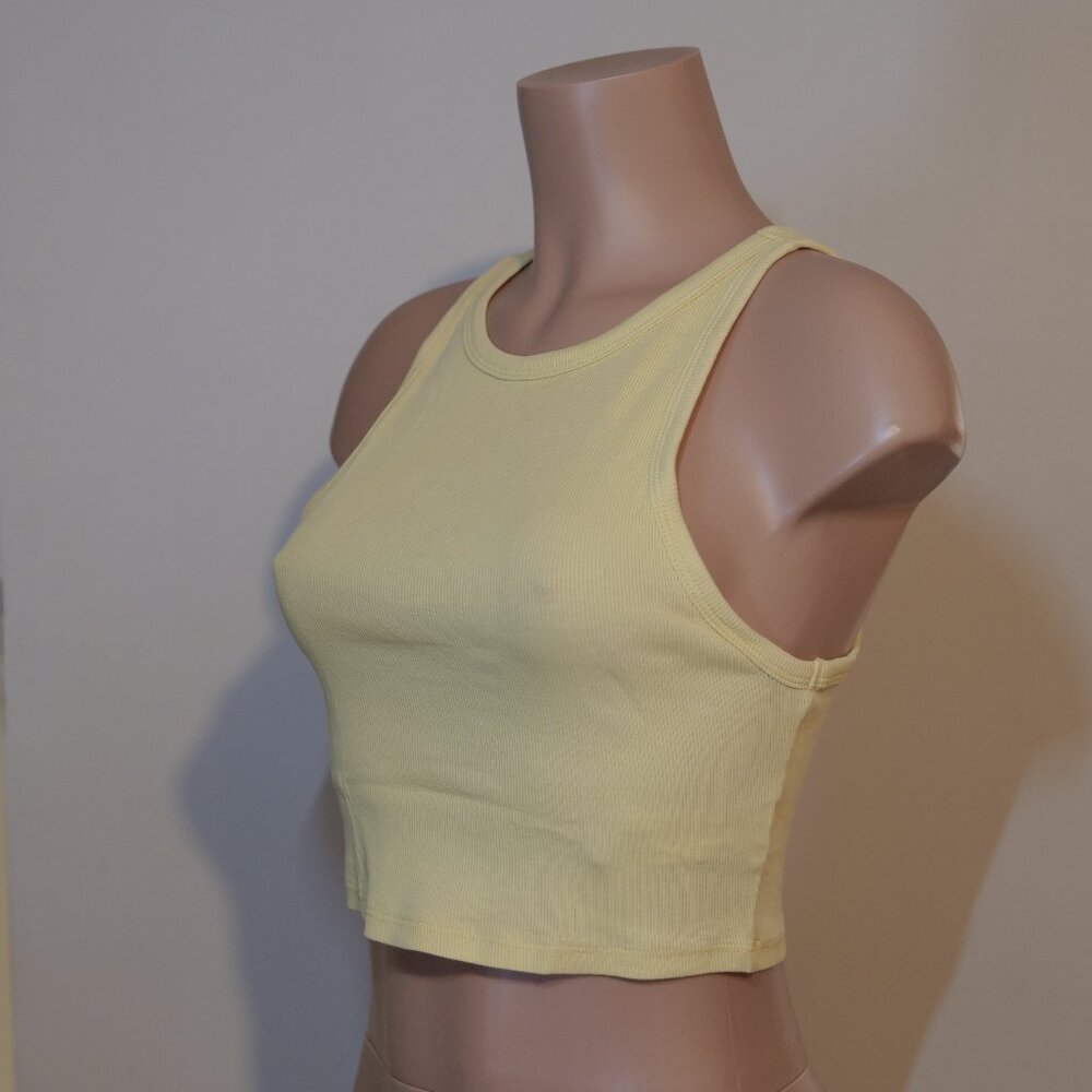Zara Yellow Croptop Size L